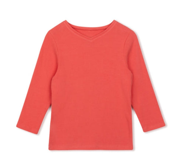 POINT 3/4 SLEEVE V-NECK