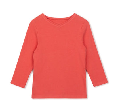 POINT 3/4 SLEEVE V-NECK