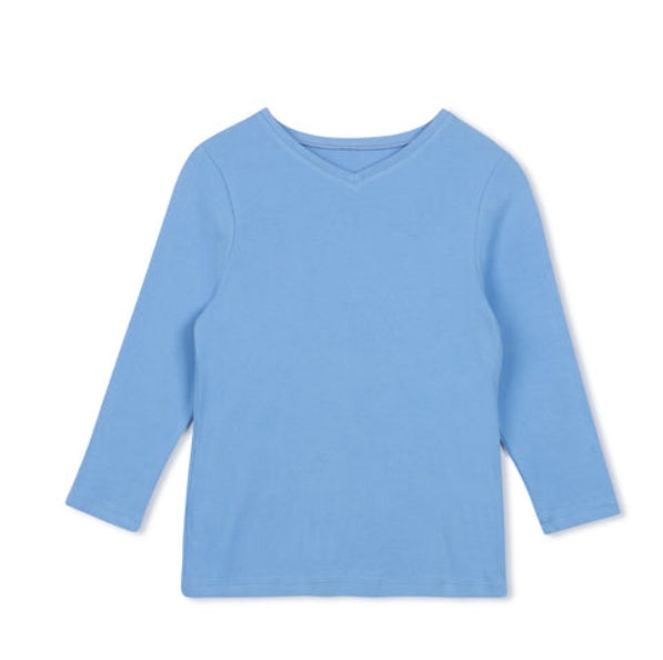 POINT 3/4 SLEEVE V-NECK