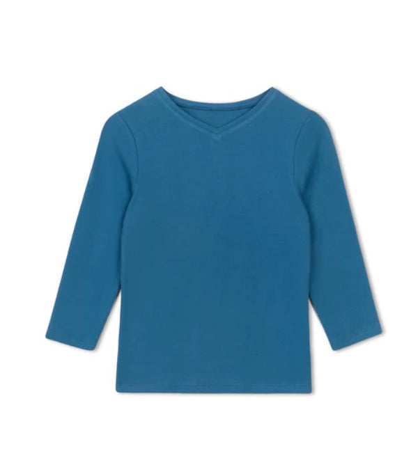 POINT 3/4 SLEEVE V-NECK