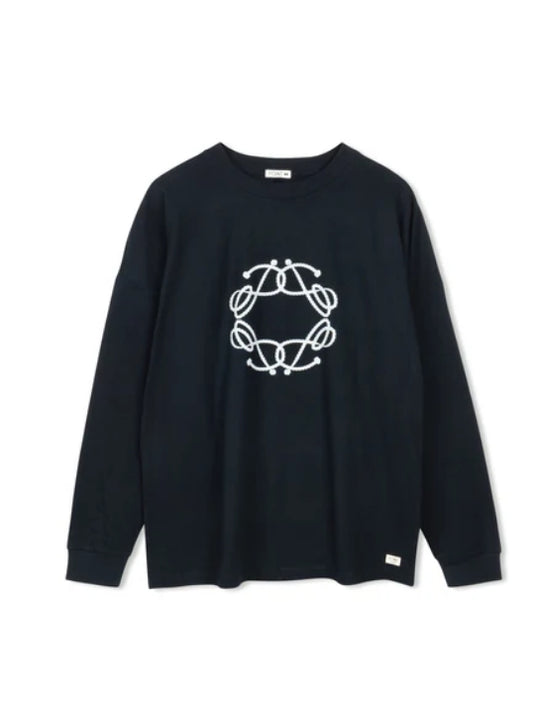 POINT PRINTED BOYFREIND TEE