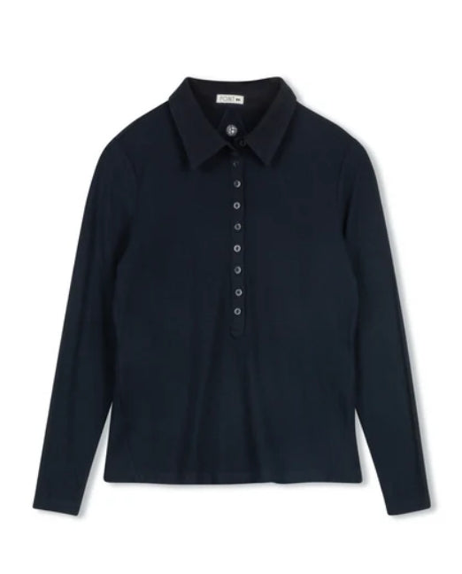 POINT RIBBED POLO