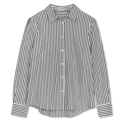 POINT KNIT BUTTON UP SHIRT