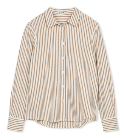 POINT KNIT BUTTON UP SHIRT