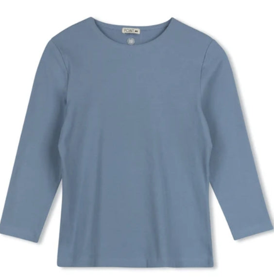 POINT 3/4 SLEEVE CREW TEE