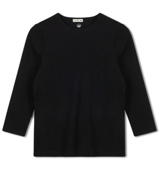 POINT 3/4 SLEEVE CREW TEE