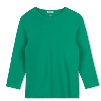POINT 3/4 SLEEVE CREW TEE