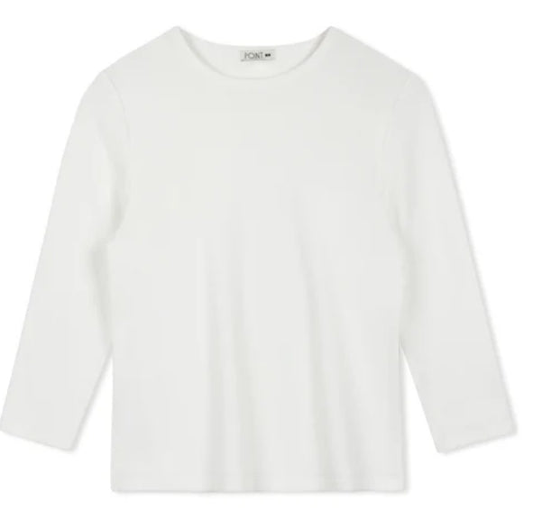 POINT 3/4 SLEEVE CREW TEE