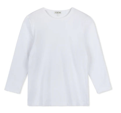 POINT 3/4 SLEEVE CREW TEE