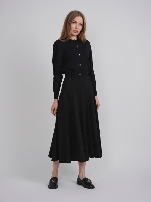 MIDI PANEL SKIRT