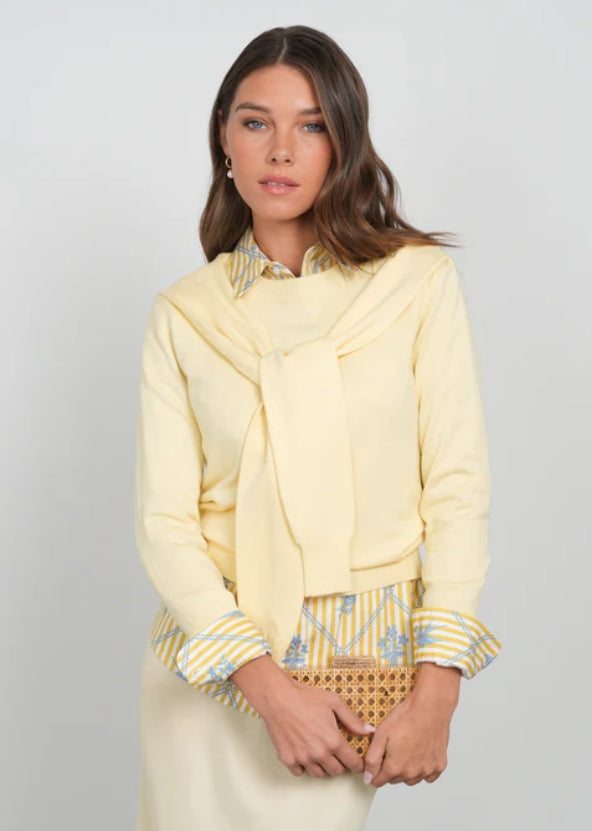 POINT PRINTED POLIN BLOUSE