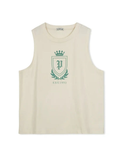 POINT GRAPHIC COTTON TANK