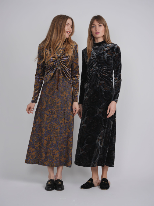 VELOUR PRINTED SET