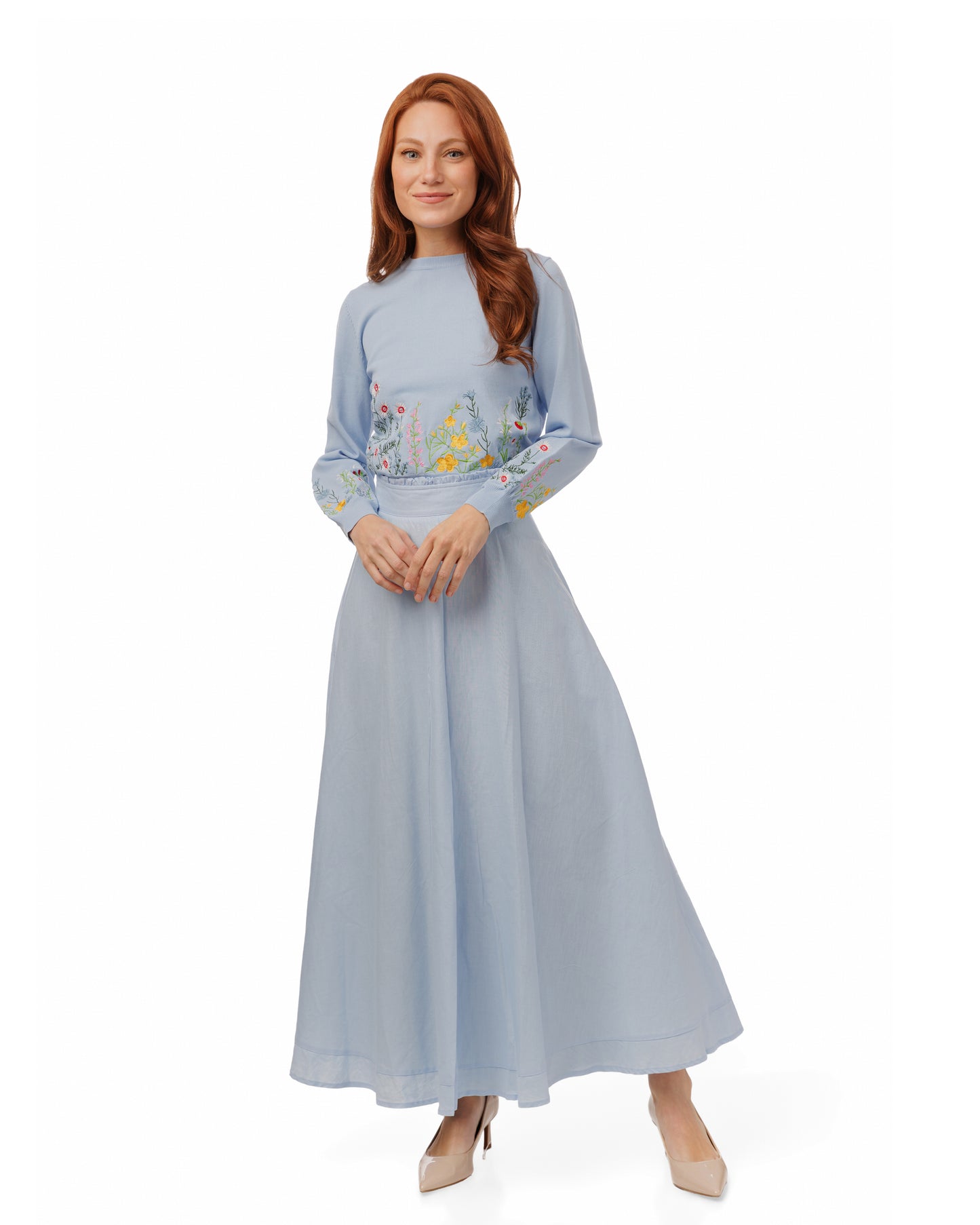 LIGHT BLUE SPRING SUMMER SET