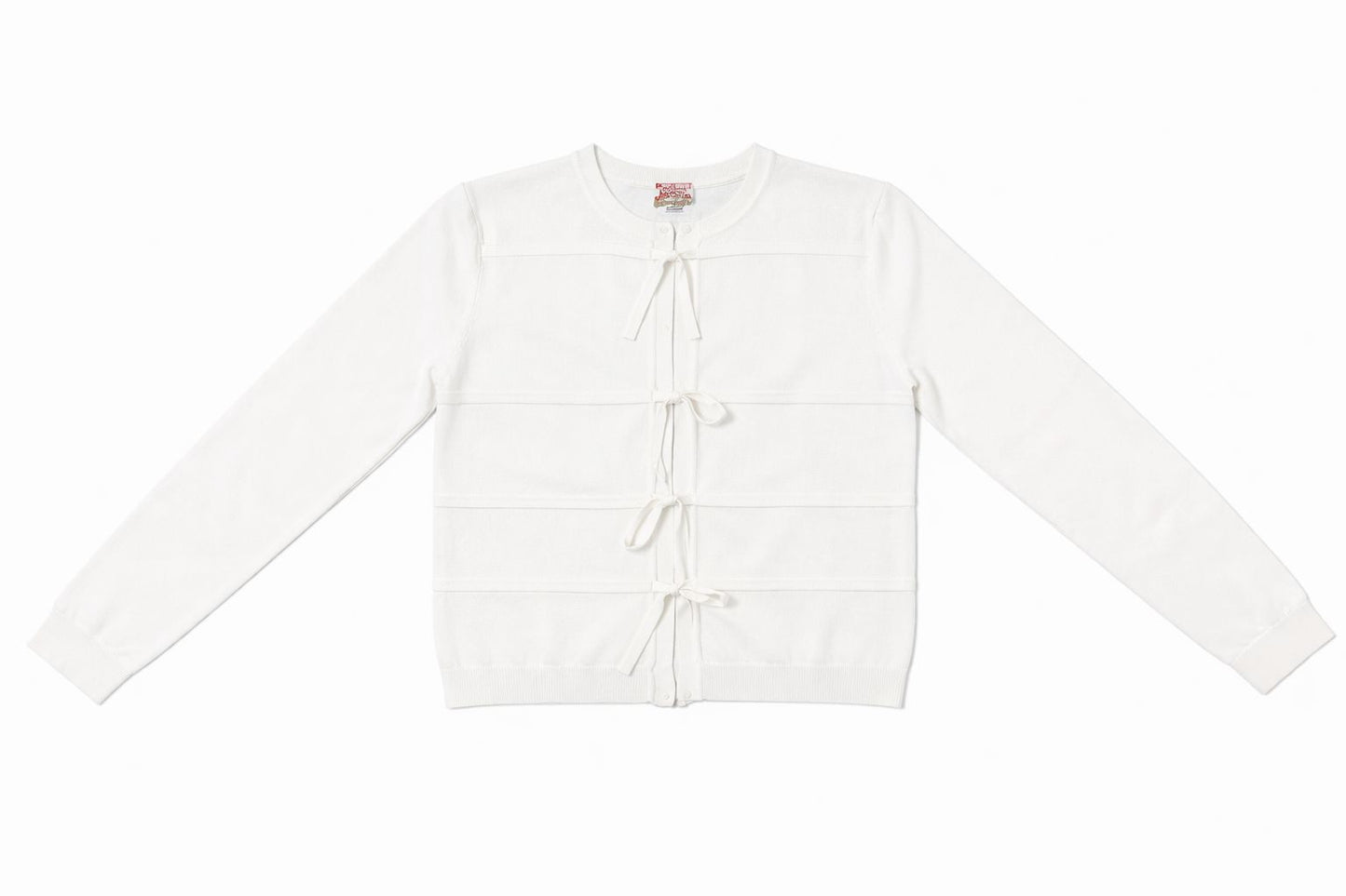 LIGHT TIE CROPPED CARDIGAN
