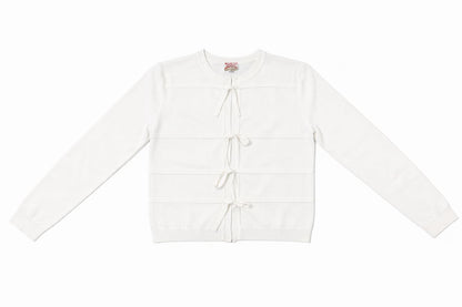 LIGHT TIE CROPPED CARDIGAN