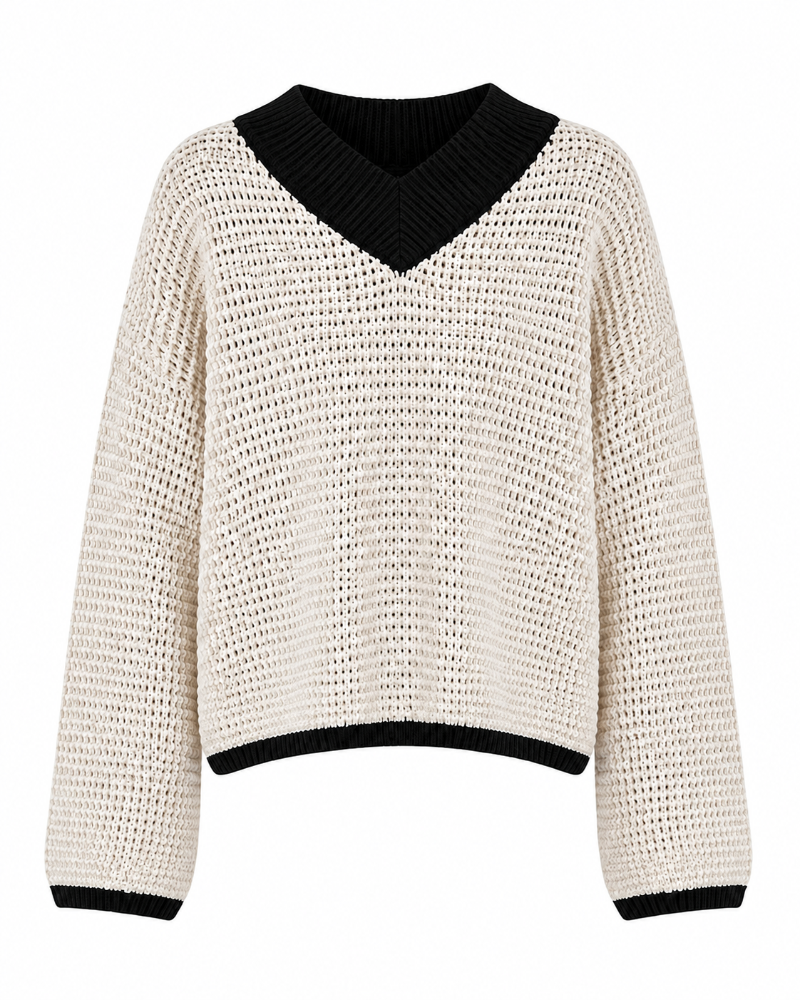 TWO TONE KNIT