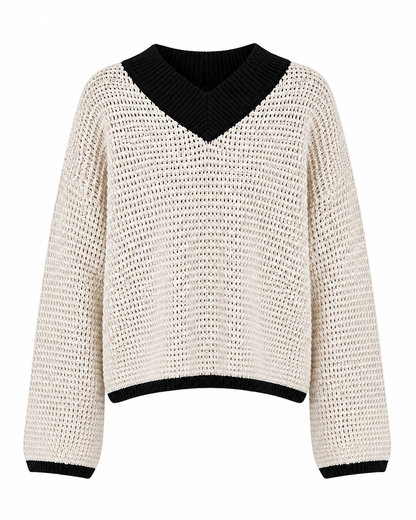 TWO TONE KNIT