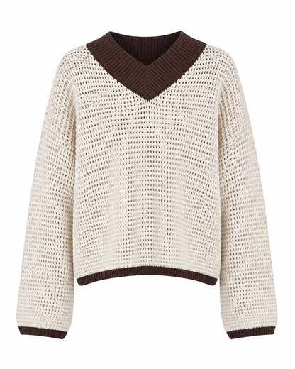 TWO TONE KNIT