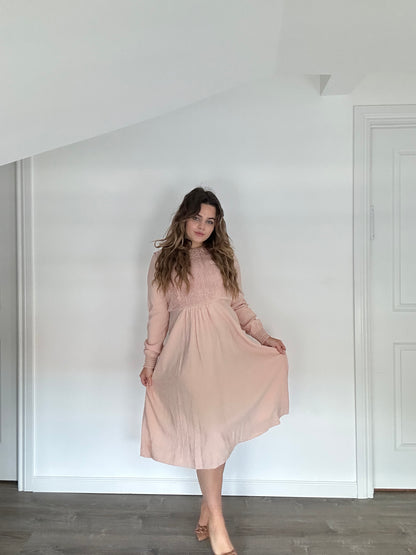 ORDELL  PEACH DRESS