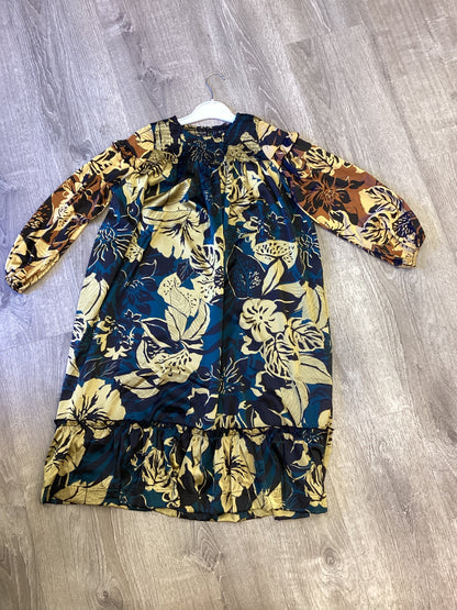 PATTERN SILK DRESS