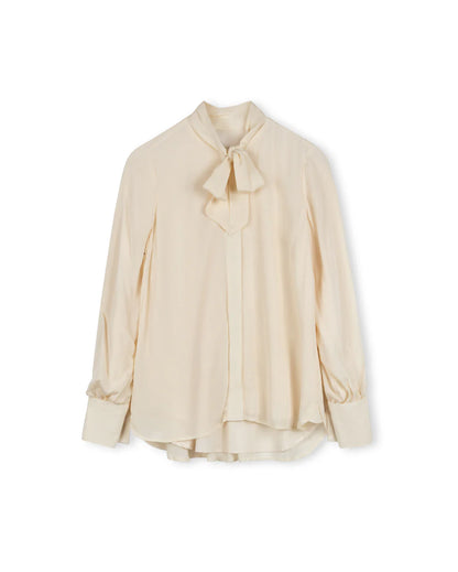 NECK TIE BLOUSE
