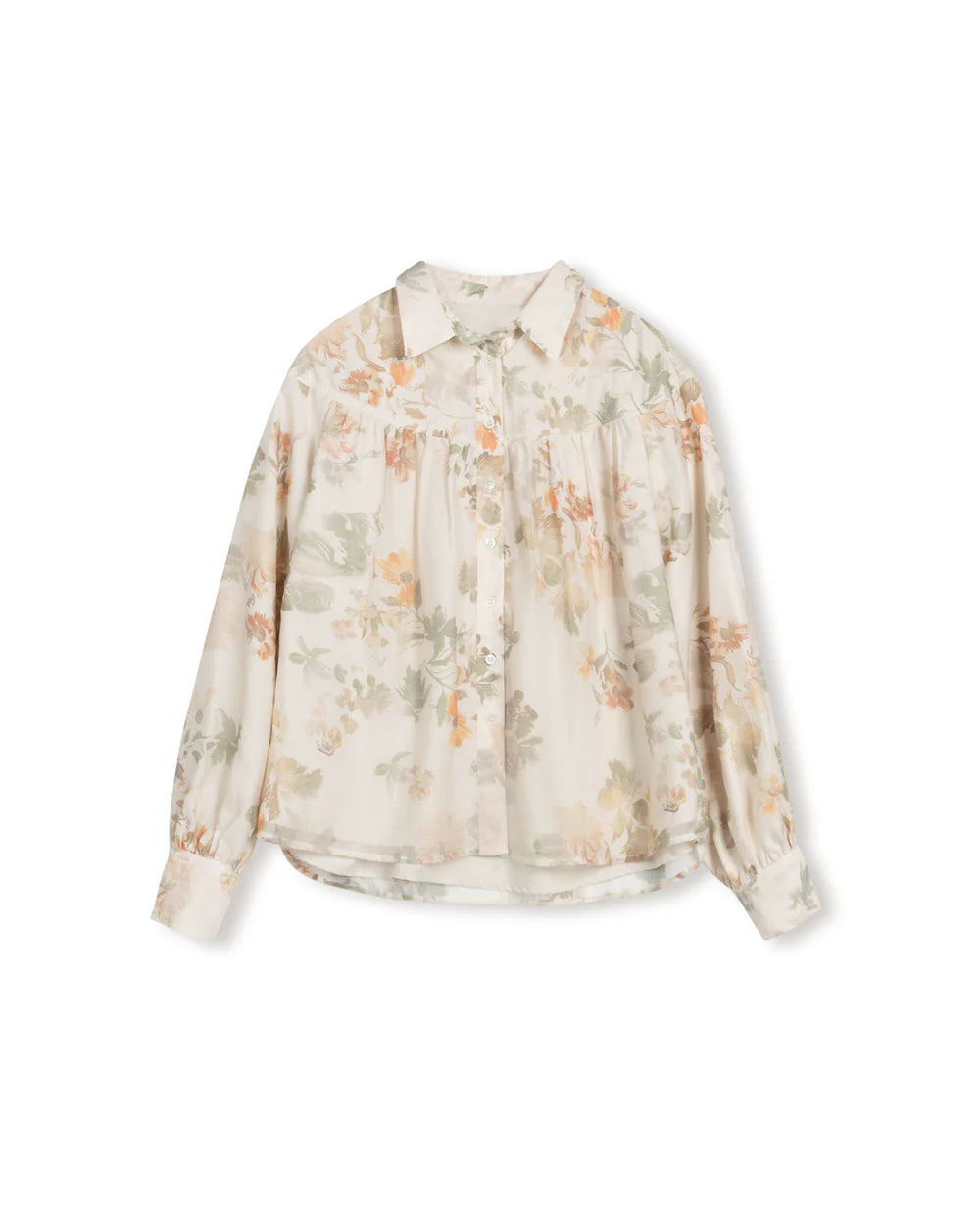 CHEEVER CHIFFON PRINT BLOUSE
