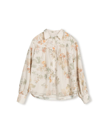 CHEEVER CHIFFON PRINT BLOUSE