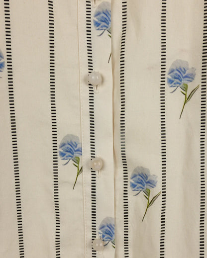 CASWELL PINSTRIPE BLOUSE