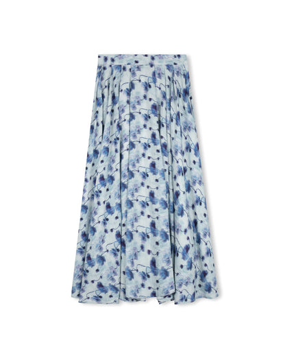 FLORAL BLENDED SKIRT