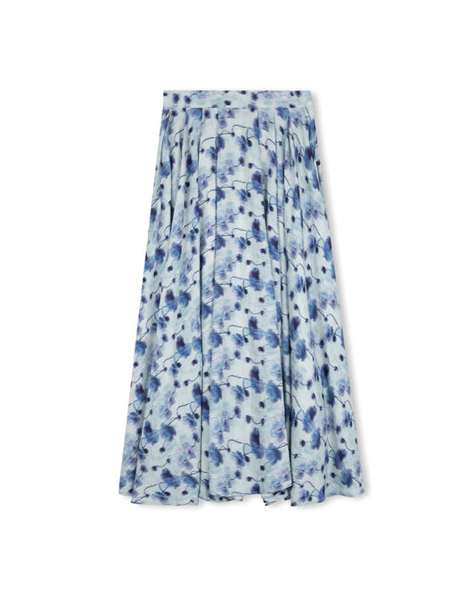 FLORAL BLENDED SKIRT