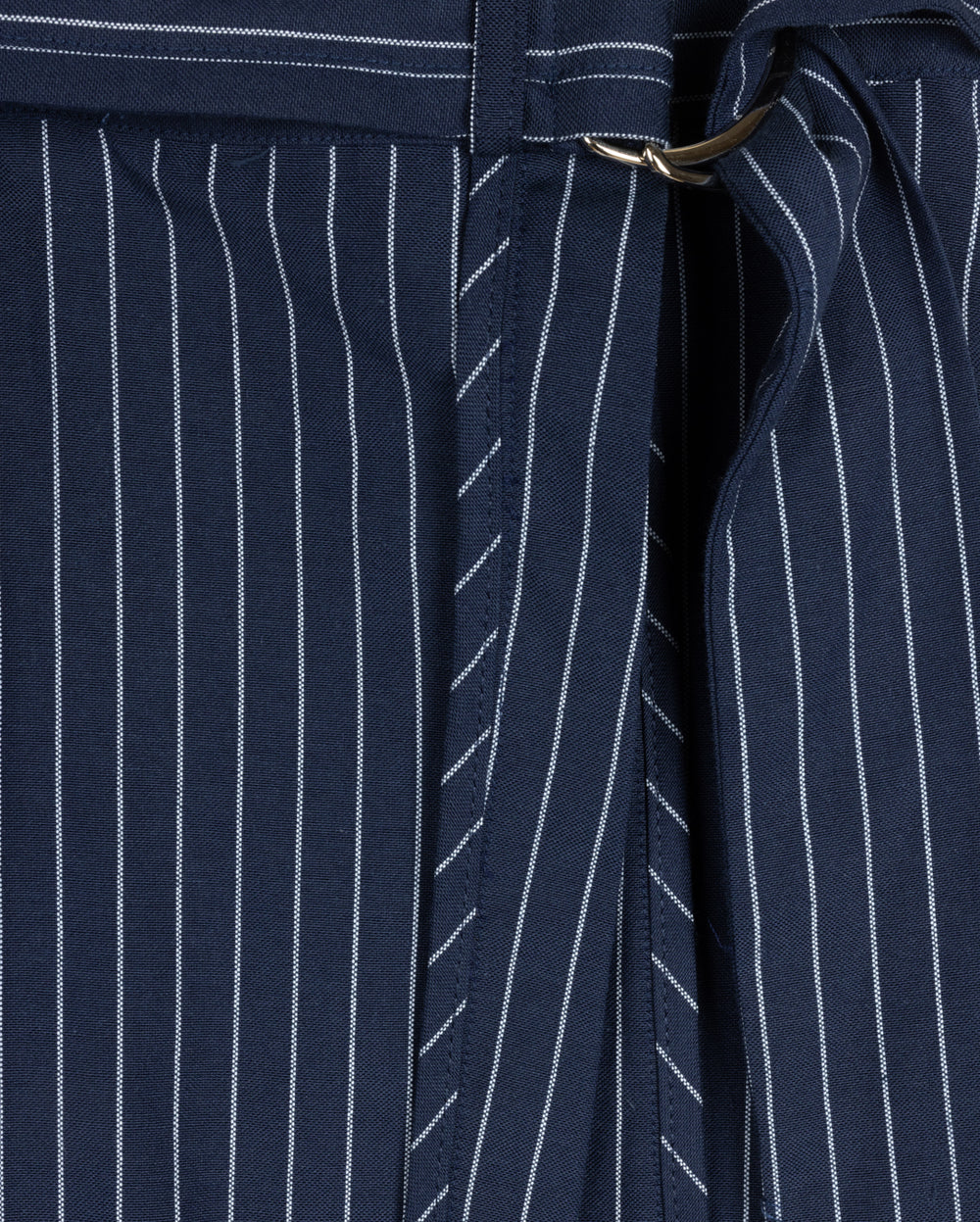 PINSTRIPE SIDE POCKET SKIRT