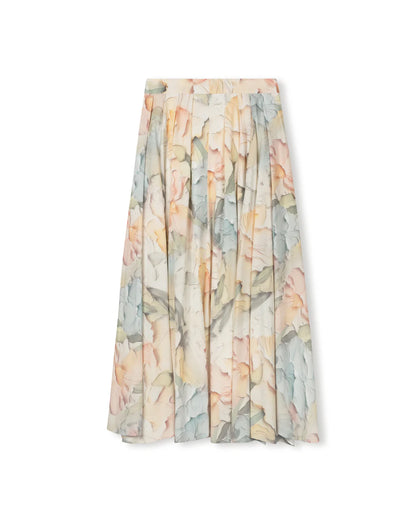 FLAIRY FLORAL SKIRT