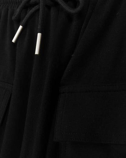 CRINKLE FABRIC MAXI SKIRT