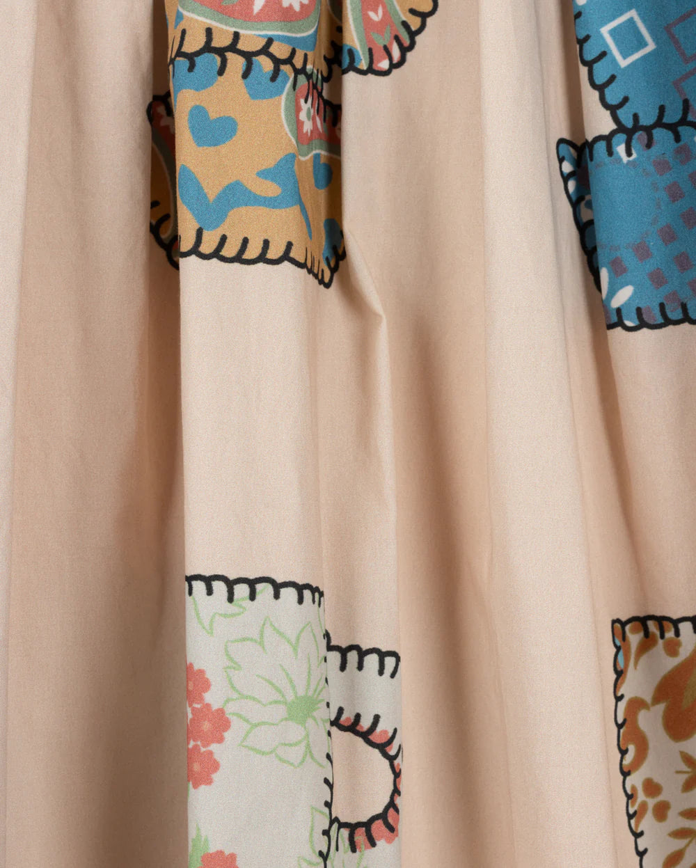 POPLIN TEAPOT DRESS