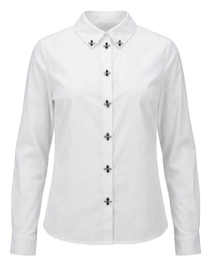 SHIRT WITH RHINESTONE