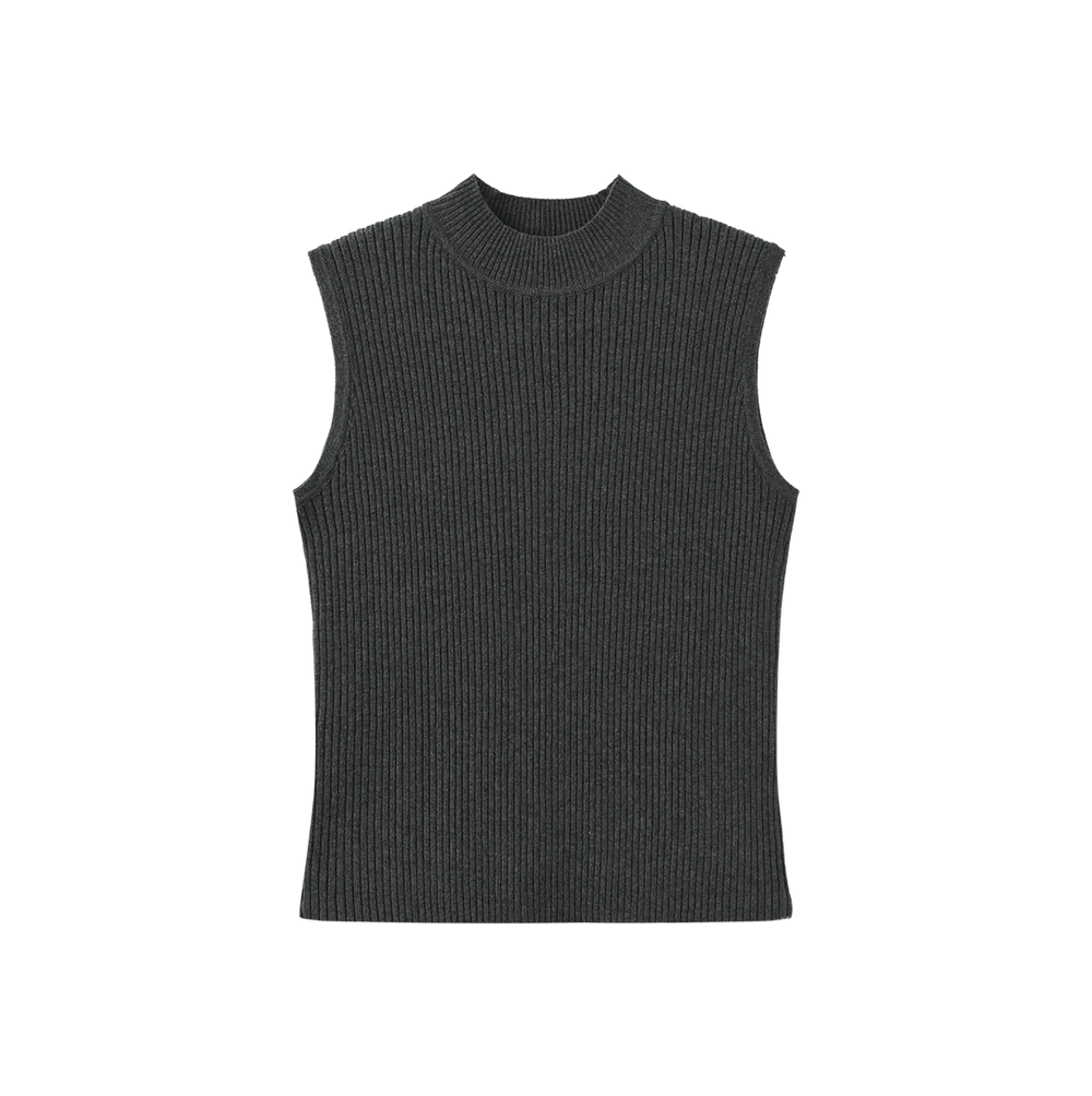THICK RIBBED KNIT TANK