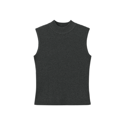 THICK RIBBED KNIT TANK