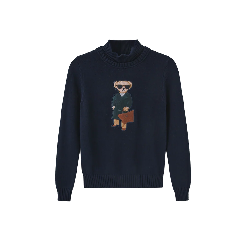 DANTE PATCH DETAIL SWEATER