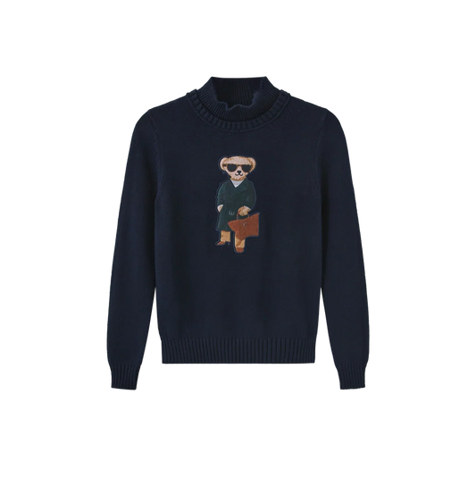 DANTE PATCH DETAIL SWEATER