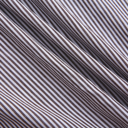 BUTTON DOWN STRIPE BLOUSE