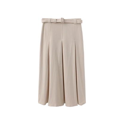 MICA WOOL MIDI SKIRT