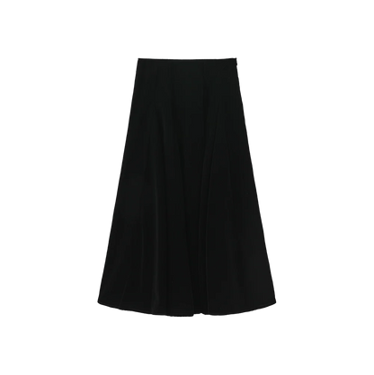 VELVET OPEN PANELED SKIRT