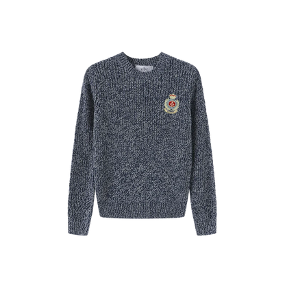 MARLED BIG PATCH KNIT SWEATER