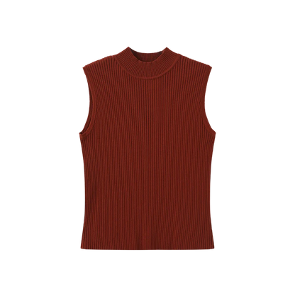 THICK RIBBED KNIT TANK