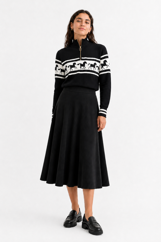 HORSE KNIT SWEATER
