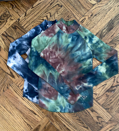 Tie Dye Tee with Mock neck