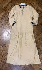Load image into Gallery viewer, Sport Trim Zipper Midi Dress
