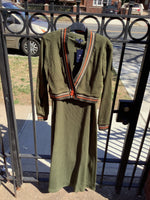 Load image into Gallery viewer, Olive Cardigan And Jumper Set
