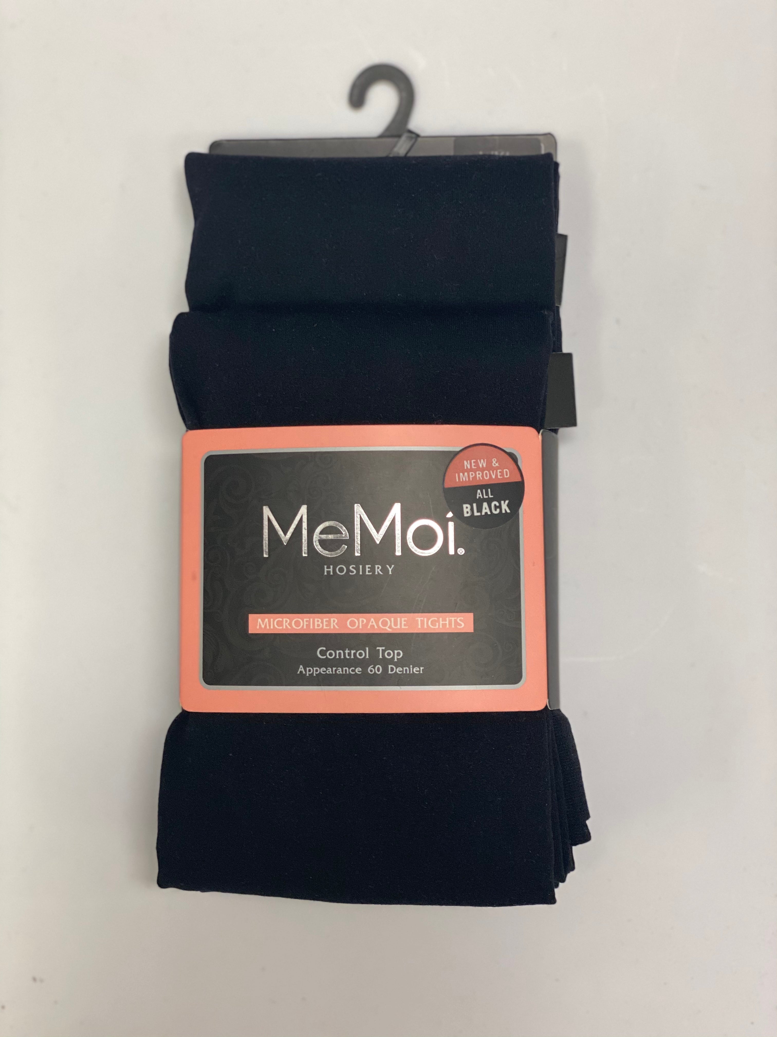 Memoi Black Tights- 2 pack – Fallon's